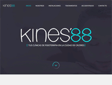 Tablet Screenshot of kines88.com